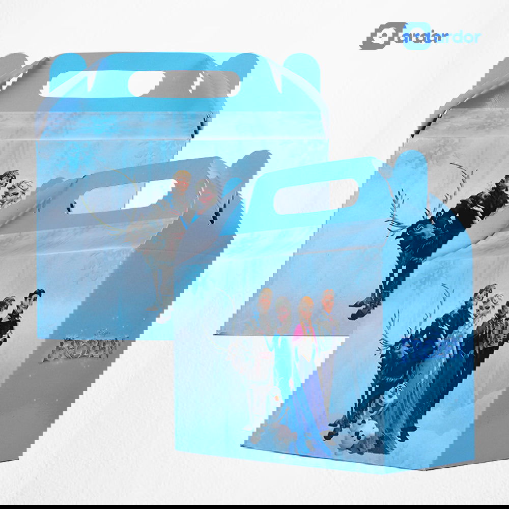 Pack of 10 Frozen Theme Goodie Boxes