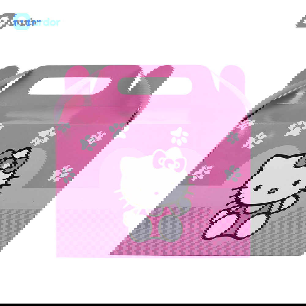 Pack of 10 Hello Kitty Theme Goodie Boxes