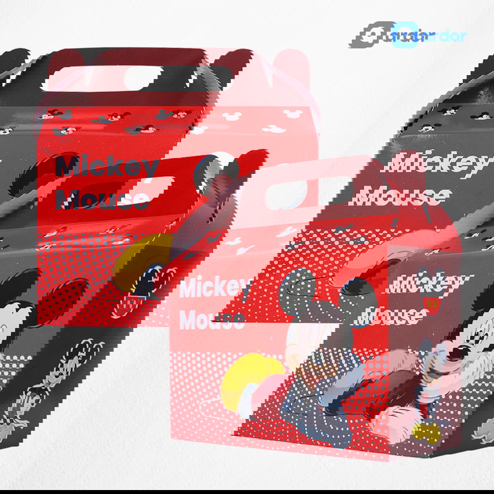 Pack of 10 Mickey Mouse Theme Goodie Boxes