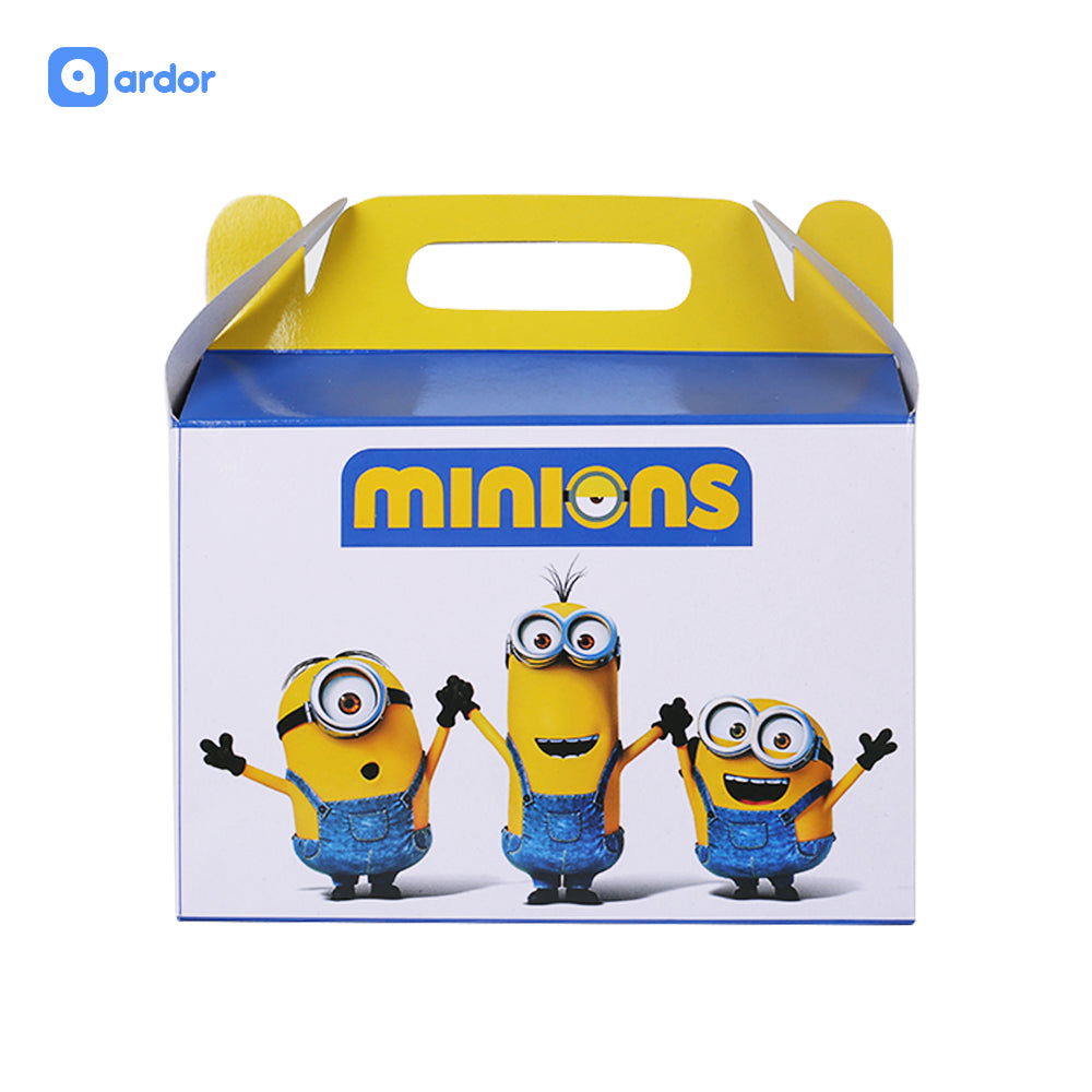 Pack of 10 Minions Theme Goodie Boxes