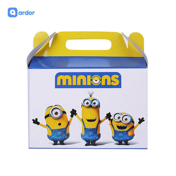 Pack of 10 Minions Theme Goodie Boxes