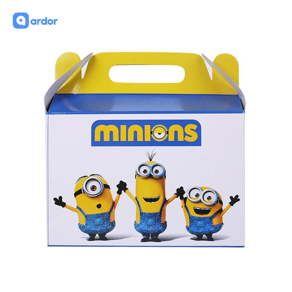 Pack of 10 Minions Theme Goodie Boxes