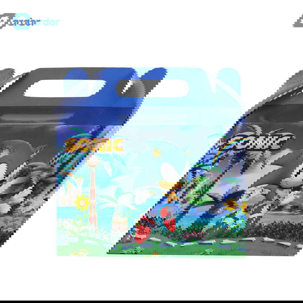 Pack of 10 Sonic Theme Goodie Boxes