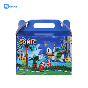 Pack of 10 Sonic Theme Goodie Boxes