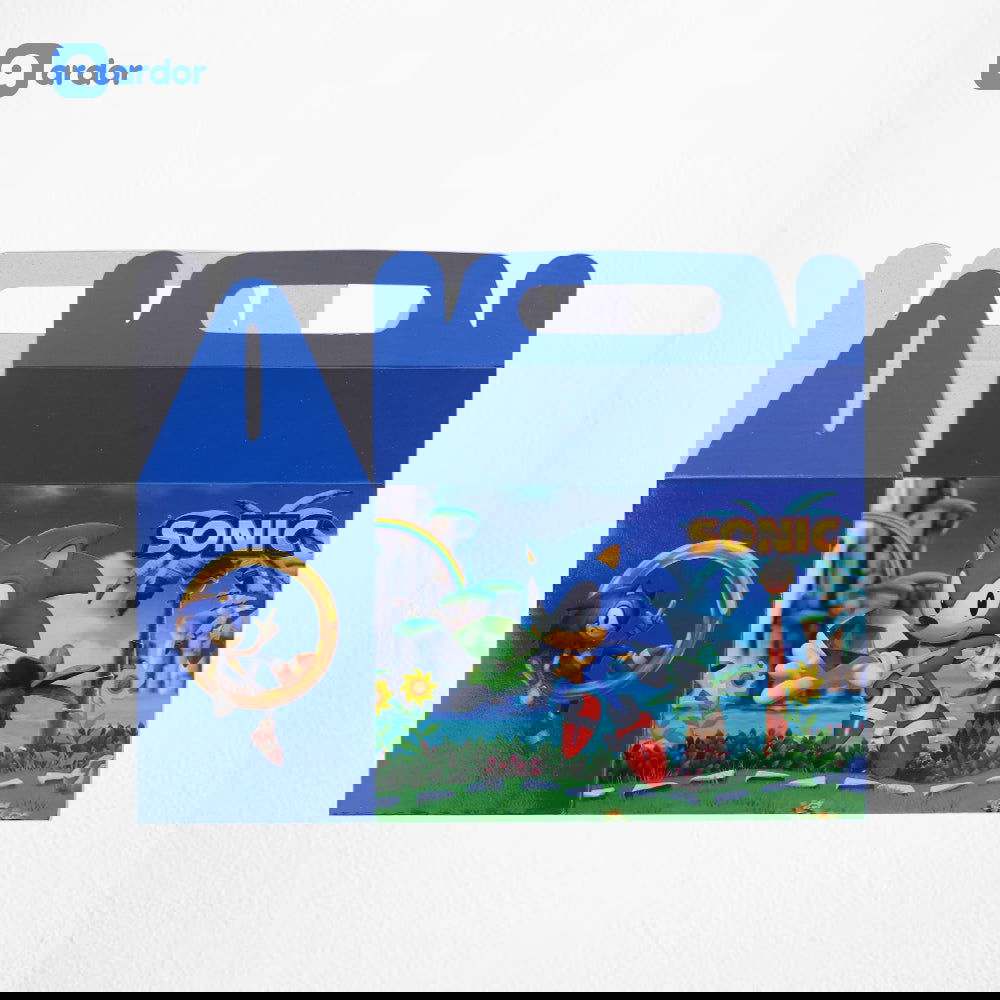 Pack of 10 Sonic Theme Goodie Boxes