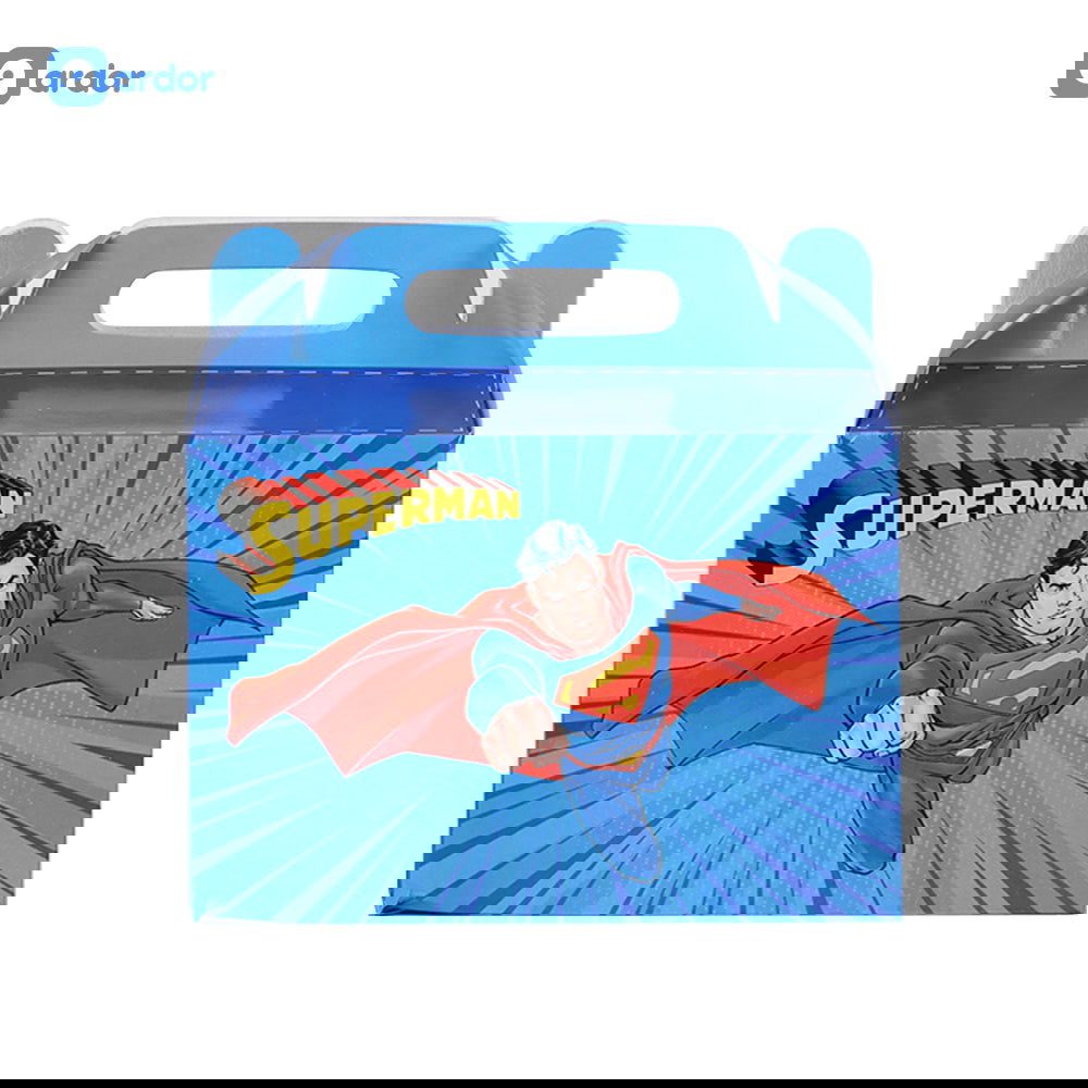 Pack of 10 Super Man Theme Goodie Boxes