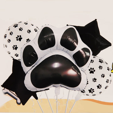 Panda Feet Foil balloons 5 Pcs Set - Ardor UAE