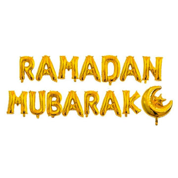 Ramadan Mubarak Foil Balloons - Ardor