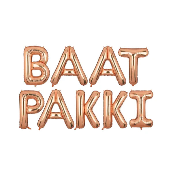 Baat Pakki Foil Balloons Set - Ardor UAE