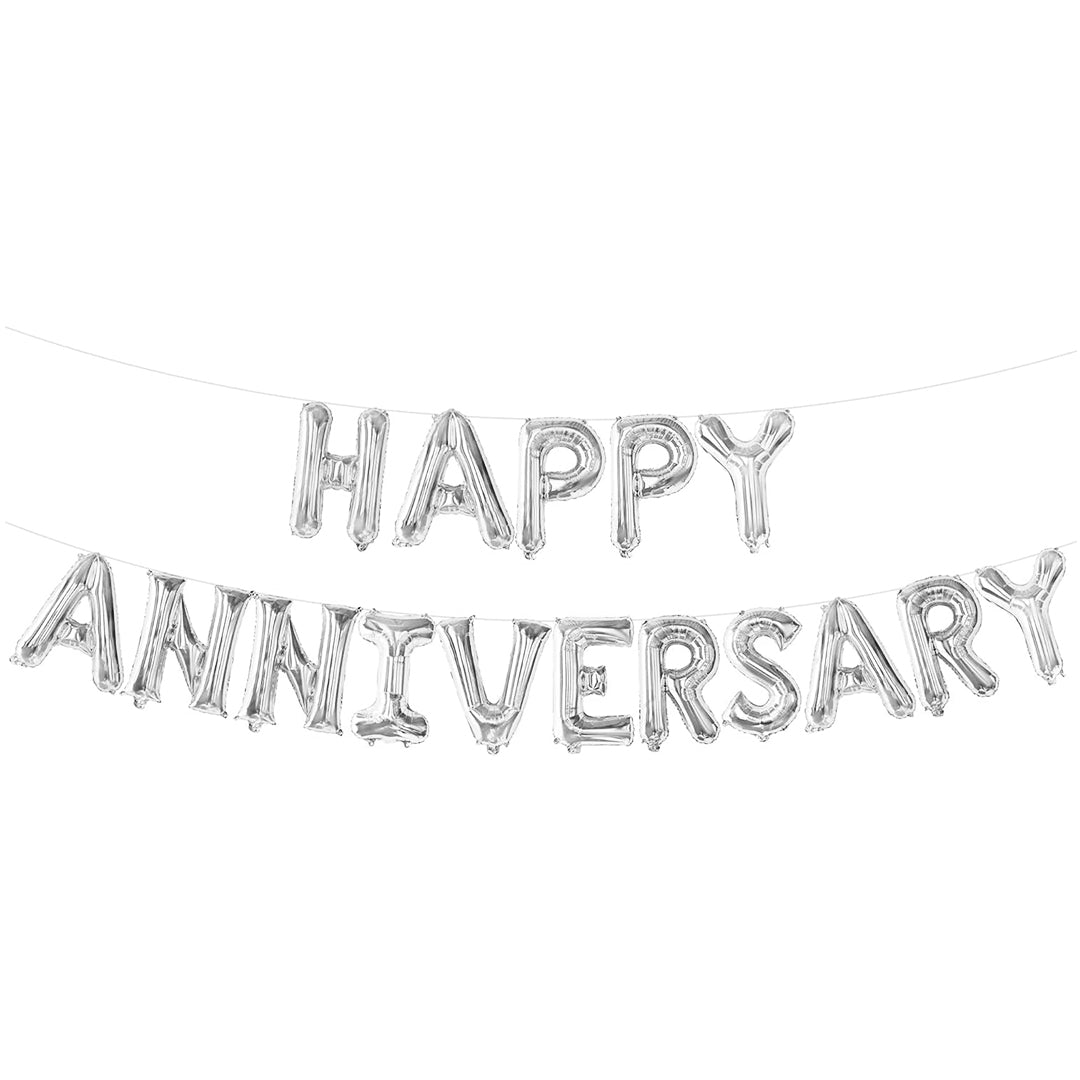 Happy Anniversary Foil Balloons Set - Ardor