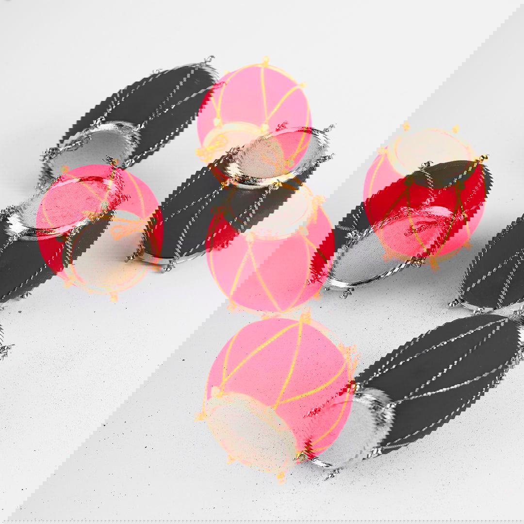 Small Hanging Drum 12 Pcs for Christmas Tree Decor