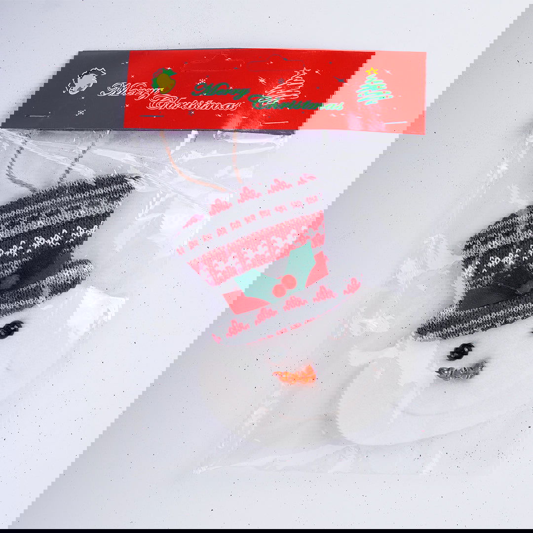 Snow Man & Santa Claus 1 Pcs Hanging for Christmas Party Decor