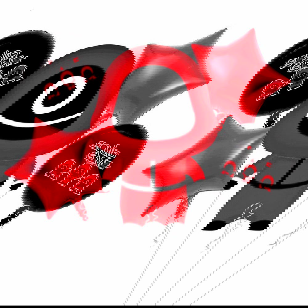 Squid Game 5 Pcs Foil Balloons Set - Ardor UAE