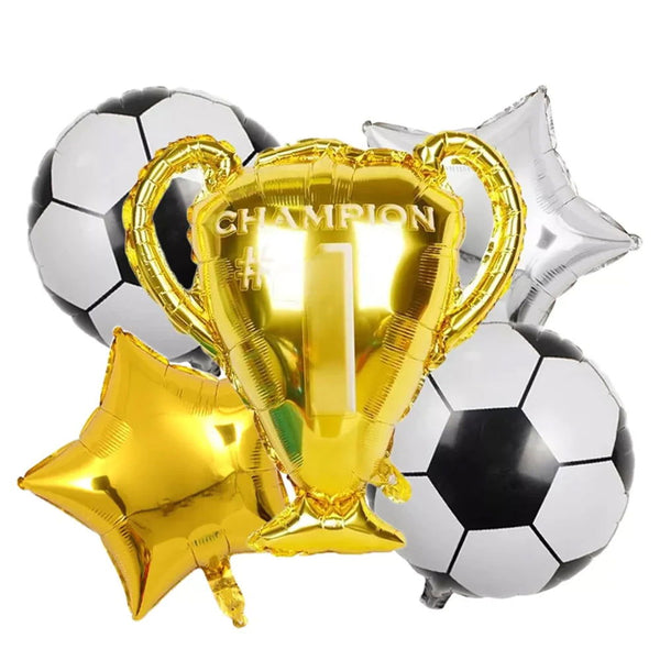 Trophy 5 Pcs Foil Balloons Set - Ardor UAE