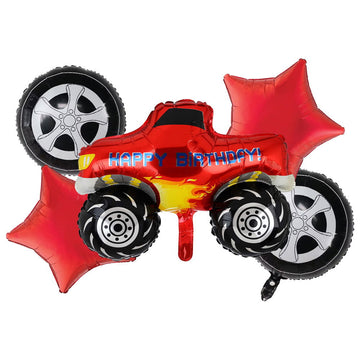 Truck 5 Pcs Foil Balloons Set - Ardor UAE