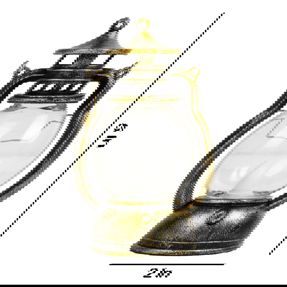 Vintage Black & Golden Lanterns