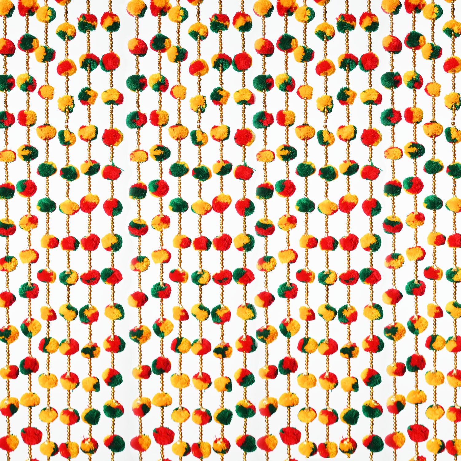 12 Pcs Pom Pom Garland for Wedding - Ardor UAE