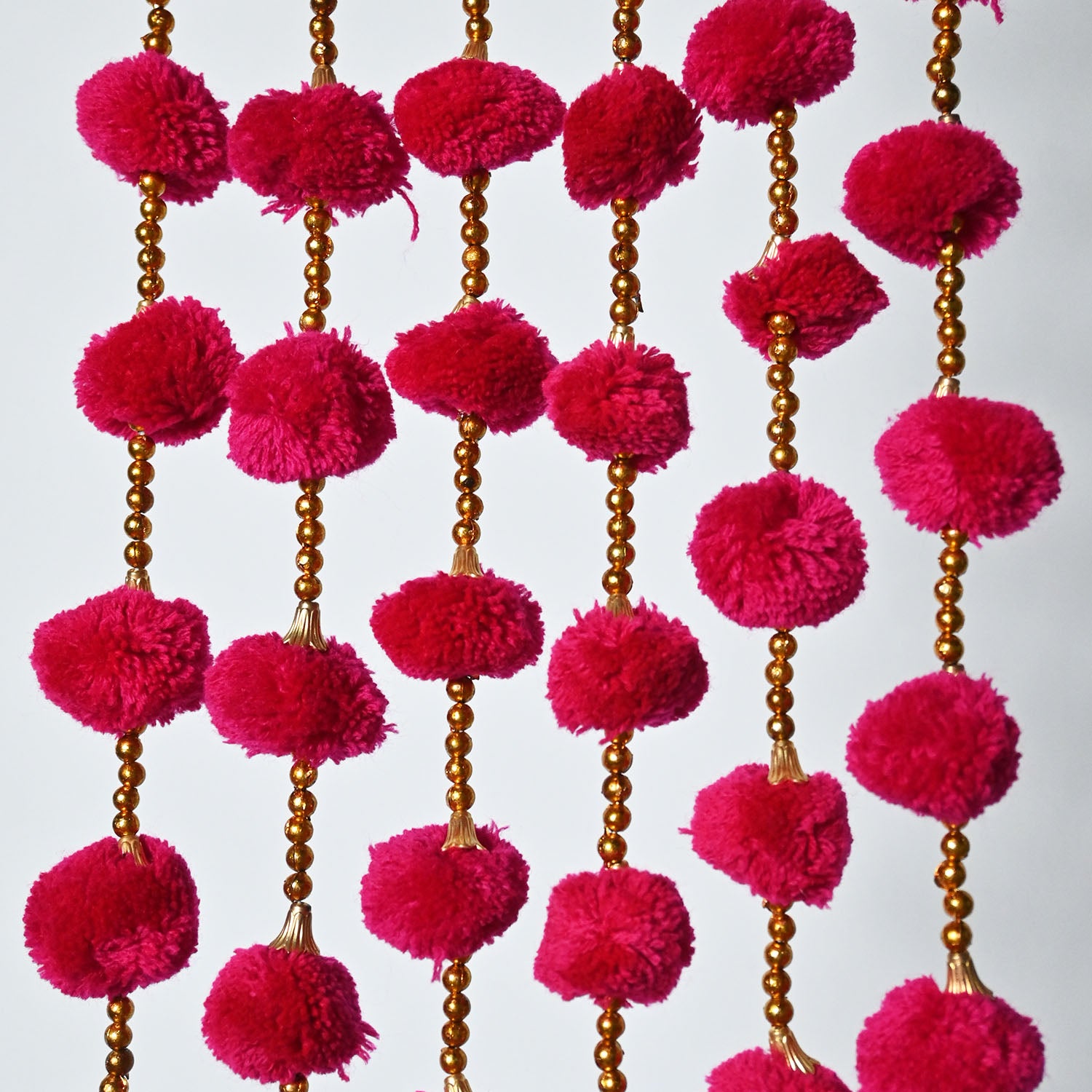 12 Pcs Pom Pom Garland for Wedding - Ardor UAE
