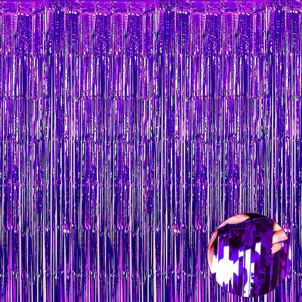 Foil Curtains for Baby Shower, Wedding, Eid, Graduation, Birthday Party Decorations- Ardor UAE