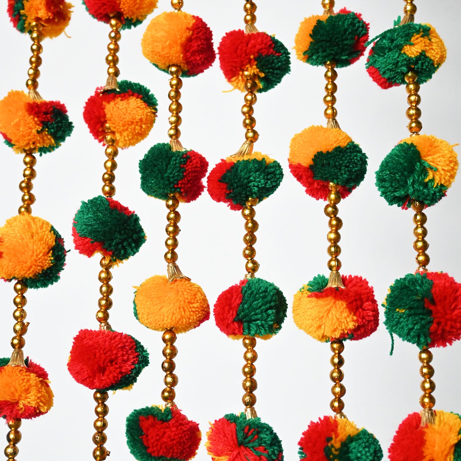 12 Pcs Pom Pom Garland for Wedding - Ardor UAE