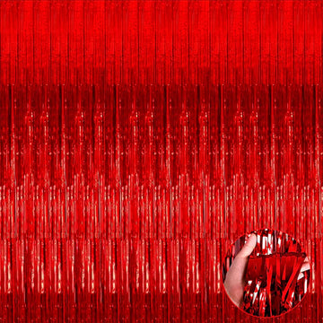 Foil Curtains for Baby Shower, Wedding, Eid, Graduation, Birthday Party Decorations- Ardor UAE